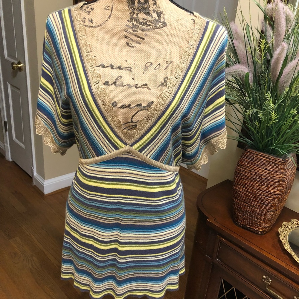 3/$40 DKNY stripped knit top - Picture 1 of 5